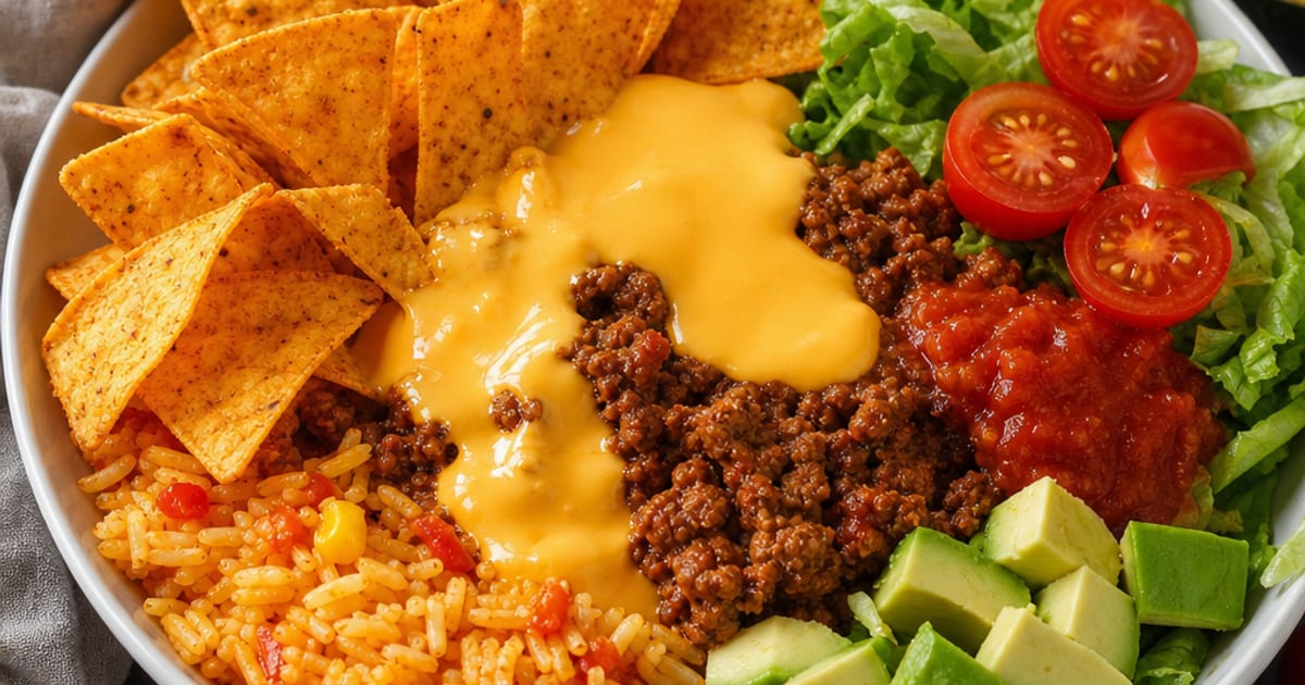 Nacho Beef Burrito Bowl