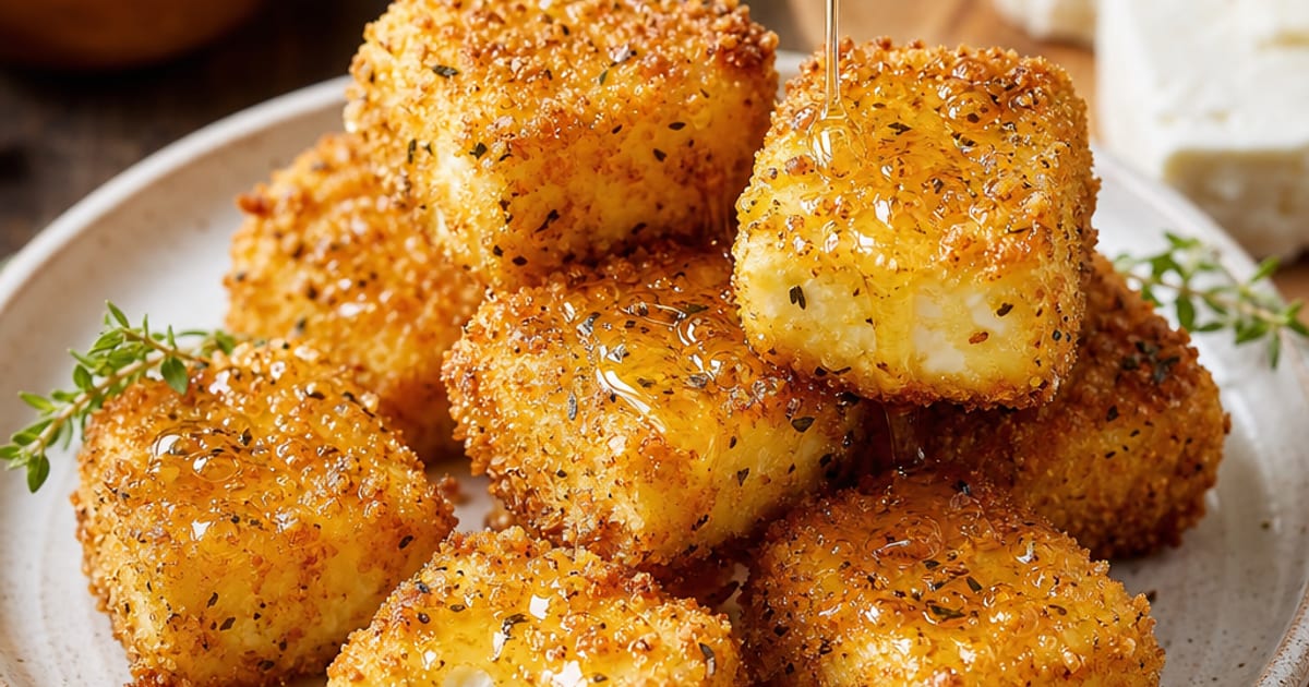 Feta croustillante au Air Fryer
