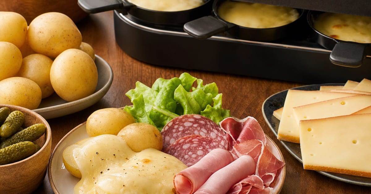 Raclette simple et conviviale